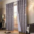 Always4U 100% Blackout Soft Velvet Curtains For Bedroom Living Room Thermal Energy Saving 108 Inches Long Luxury Silver Foil Pri