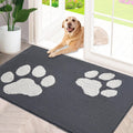 Foneyi Dog Door Mat For Muddy Paws, 20'X32' Non Slip Absorbent Washable Indoor Door Mat, Dirt Trapper Low-Profile Front Back I