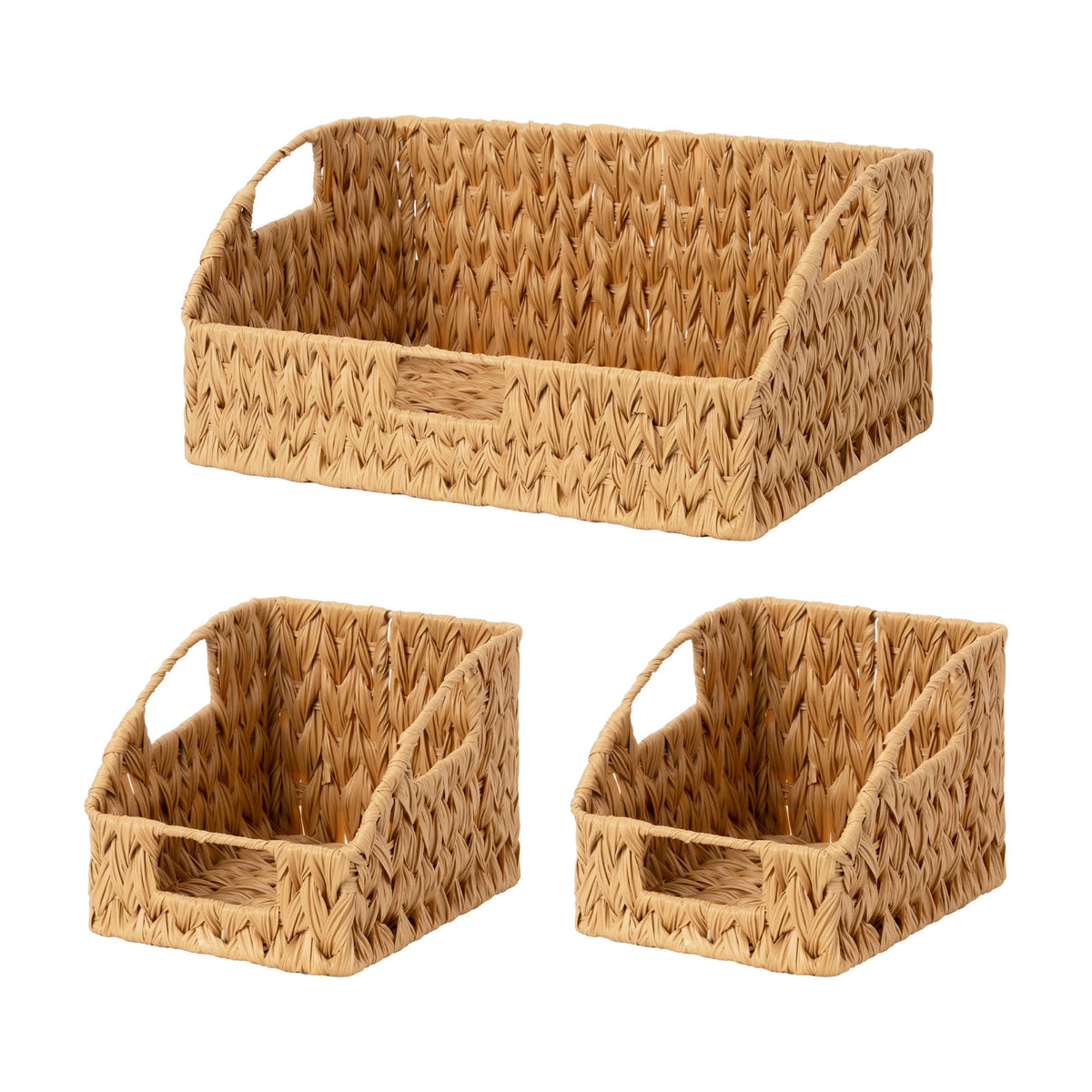 GRANNY SAYS Wicker Baskets for Organizing, Waterproof Basket for Storage