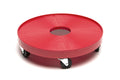 DeVault Enterprises ICD 3000 Heavy Duty 16 Inch Half Barrel Rolling Keg Dolly/Caddy 500lbs. Capacity with Steel Swivel Casters a