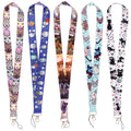 Yansitu Cute Cats Neck Lanyards Strap For Keys Id Badge Kawaii Keychain Lanyards For Women Girls Teachers Kids, Multicolor Key L