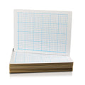12 X 18 Two Sided Quadrant Grid Dry Erase Board - 1/2 Square Class Pack  24