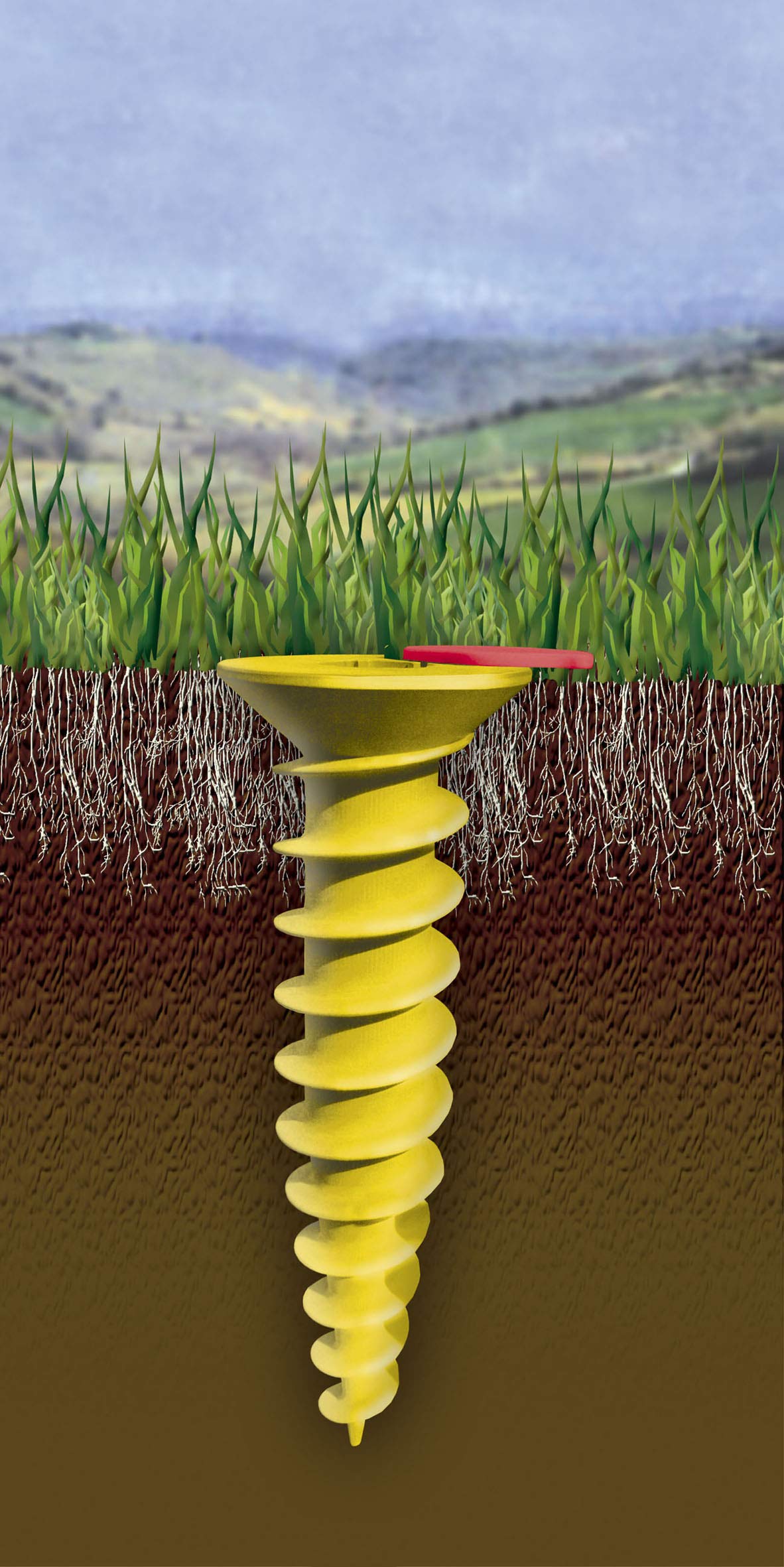 Exaco E-30026 Universal Ground Socket, Yellow