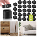 24 Pack Furniture Risers 1,2 Or 3 Inch, Adjustable Bed Risers Heavy Duty For Table Desk Couch Chair Sofa Cabinet Bed Legs Dorm,