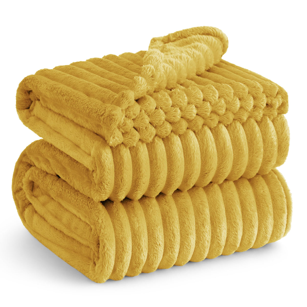 Bedsure Honey Fleece Blanket For Couch - Super Soft Cozy King Blankets For Women, Cute Small Blanket For Girls, 108X90 Inches