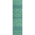Sedona Sn1 Green Transitional Rug Runner 2' 3" X 10'