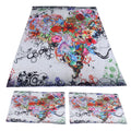 Bedding Comforter Sets, Bright Colors Polyester Fiber Bedding Kit Exquisite For Home Bedroom Use For Four Seasons(200 * 200)