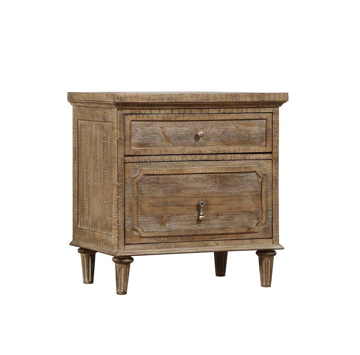 Wallace & Bay Haynes Nightstand, Gray