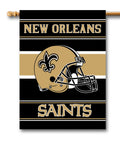 Fremont Die NFL New Orleans Saints 2-Sided House Flag, 28 x 40, 28 x 40, Team Colors