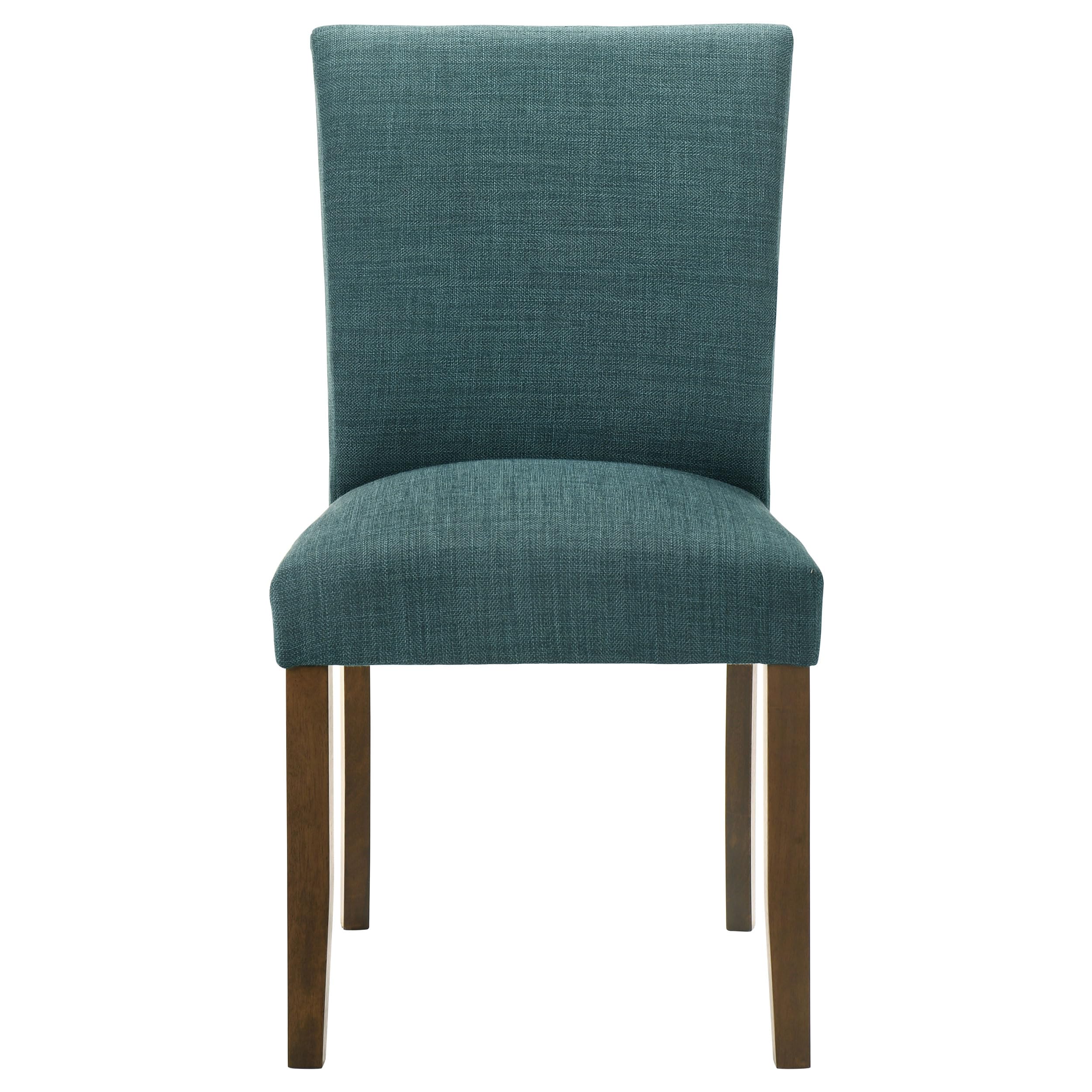 Coaster Home Furnishings Cantley Upholstered Dining Side Chair Teal Blue (Set of 2)