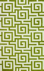 Dalyn Rugs Infinity IF 1 Area Rug, 8-Feet by 10-Feet, Citron