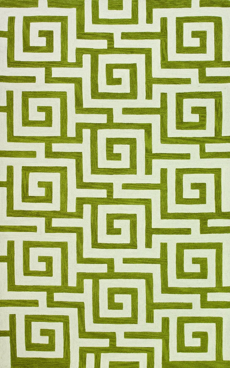 Dalyn Rugs Infinity IF 1 Area Rug, 8-Feet by 10-Feet, Citron