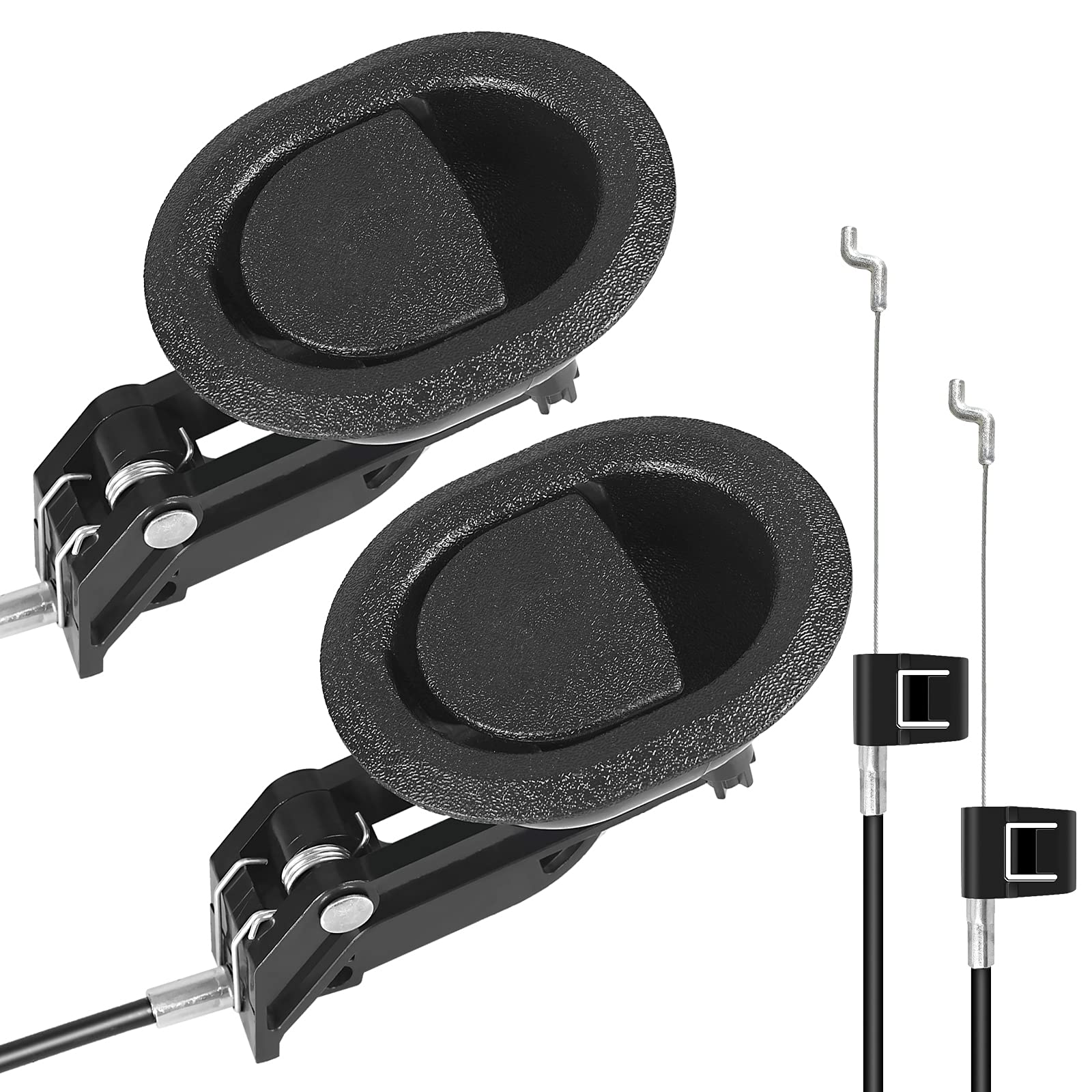 Recliner Replacement Parts With Pull Handle And Release Cable (2-Sets), Repair Recliner Mechanism Parts Compatible With Most Furniture Of Recliner Sofa Couch Chair
