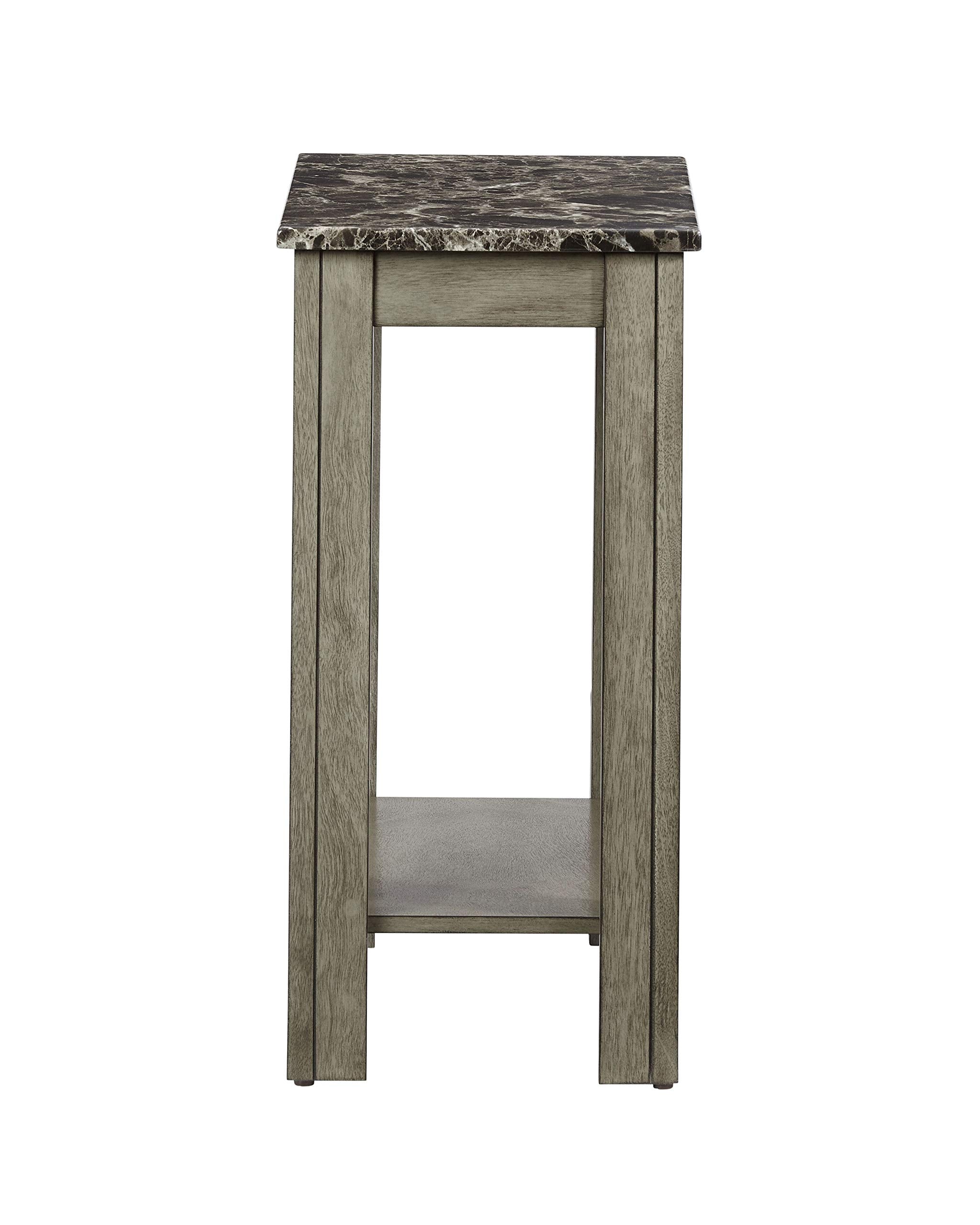 Progressive Furniture III Chairside Table, Gray