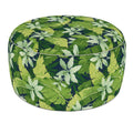 LVTXIII Indoor/Outdoor Extra Large Inflatable Ottoman Pouf D31 x H14 Inch, Round Footstool with Handle, Weather-Resistant Portab