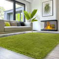 Sour Lemon 8x10 Area Rugs for Bedroom, Living Room Fluffy Rug, Large Area Rug Shag Shaggy Carpet Soft Plush Furry Bedside Rug, M