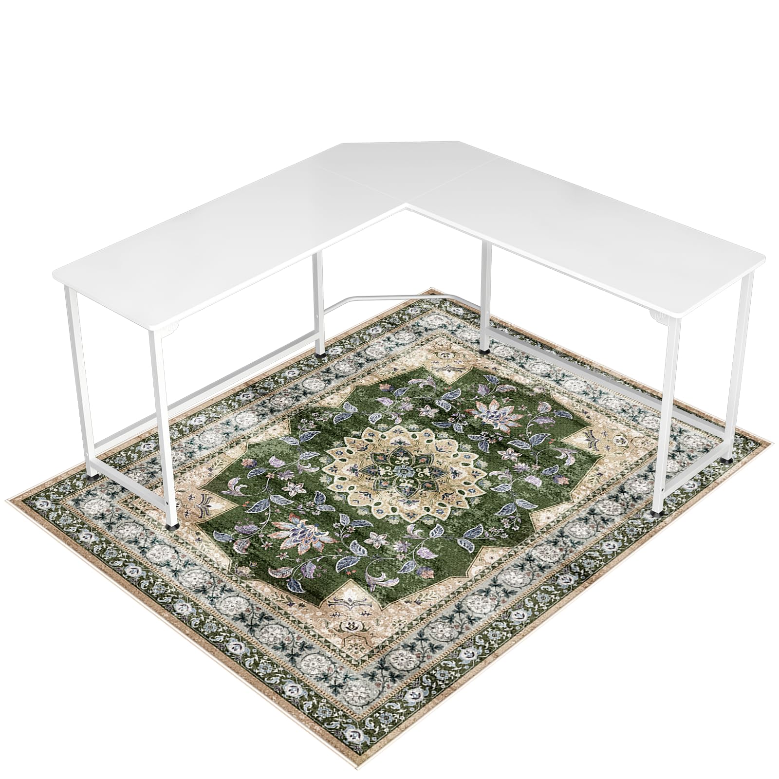 Office Chair Mat For Hardwood Floor & Tile Floor,48'X 60' Heavy Duty Desk Chair Mat For Hard Floors, Under Desk Rug For Rollin