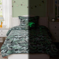 Kaleido Space Kaleidospace Kids Comforter Set Twin Size For Boys, Glow In The Dark Dinosaur Bedding Set Twin-1 Twin Comforter, 1