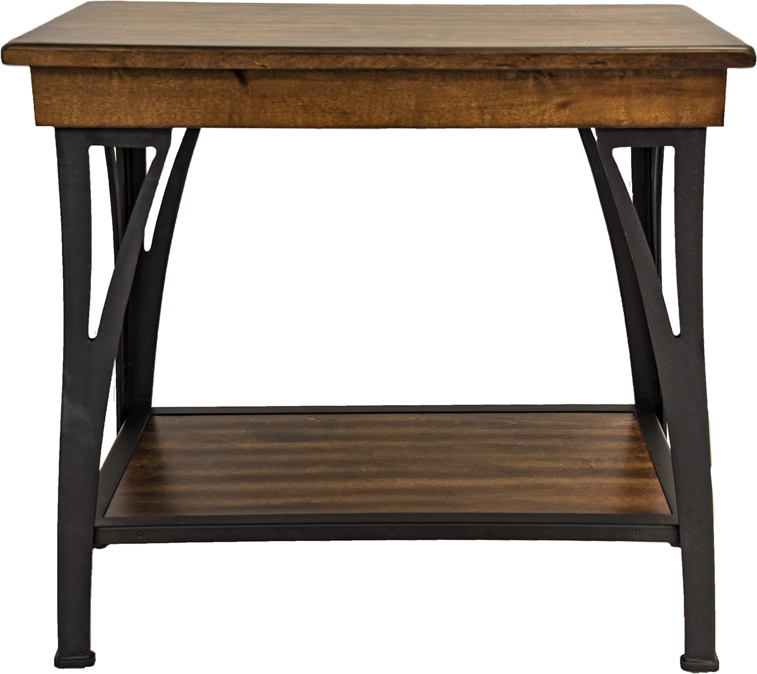 Intercon The District 15" Wide Chairside, Copper End/Side/Nesting Tables