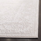 Safavieh Reflection Collection Area Rug - 6' X 9', Creme & Ivory, Vintage Distressed Design, Non-Shedding & Easy Care, Ideal For