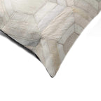 HomeRoots Kitchen 12' x 20' x 5' Hand Tufted Pillow with Hidden Zipper Closure - White