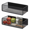 HANLANXUE 2 Pcs Magnetic Basket For Fridge