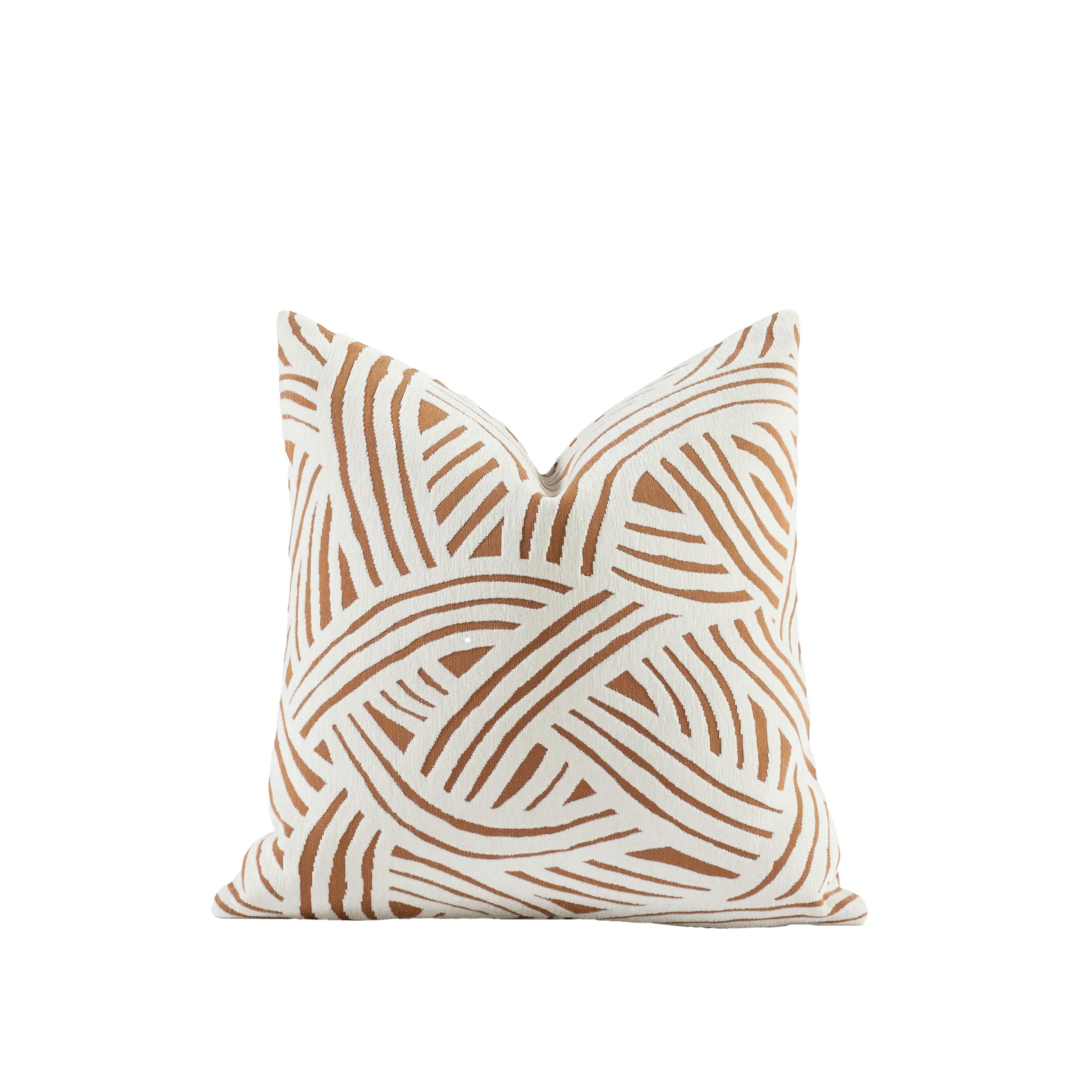 Croker Horse 2025 New 22X22' Inches Throw Pillow Cushion Covers - Paradise Orange Color Chenille Jacquard Embroidery Luxury Mod