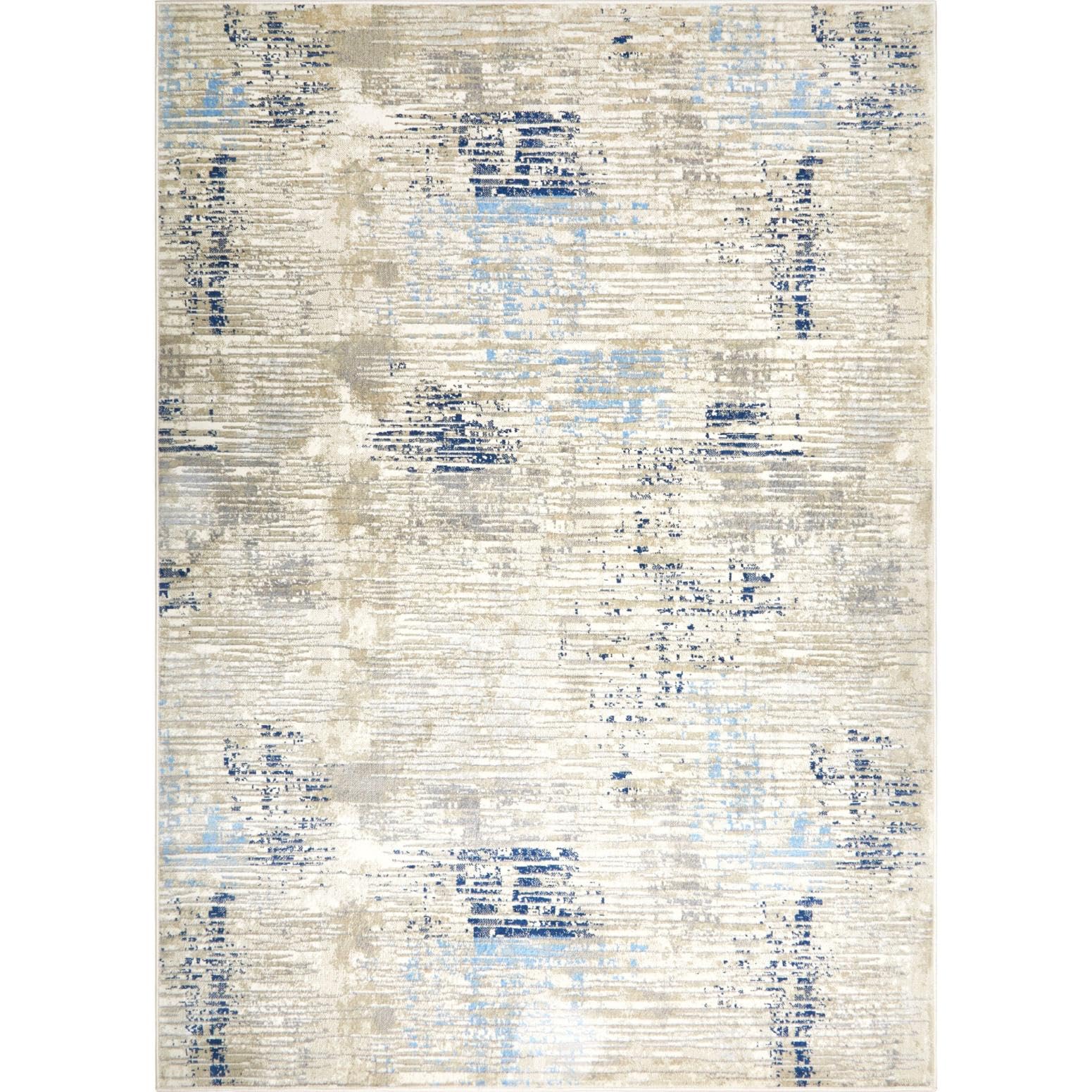 Home Dynamix Melrose Lorenzo Area Rug, 4x5, Gray/Blue