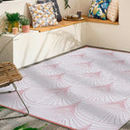 Boulder Bee Outdoor Rugs | Plastic Straw Rug | Waterproof Outdoor Camping Rugs | Quick Drying Picnic Rug | Sand Free Reversible