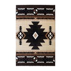 Flash Furniture Mohave Traditional Southwestern Style Area Rug - Rustic Brown Accent Rug - 8' X 10' - Olefin Fibers With Jute Backing