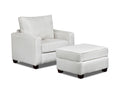 American Furniture Classics Relay Linen Upholstered Chair, Soft Washed Cream Tweed