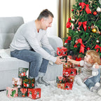 Diy Christmas 24 Days Countdown Advent Calendar 2023, 24Pcs Christmas Cardboard Treasure Boxes Make & Fill Your Own Advent Calen