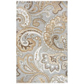Rizzy Home Alora Decor Makalu 8' X 10' Paisley Gray/Natural Hand-Tufted Area Rug