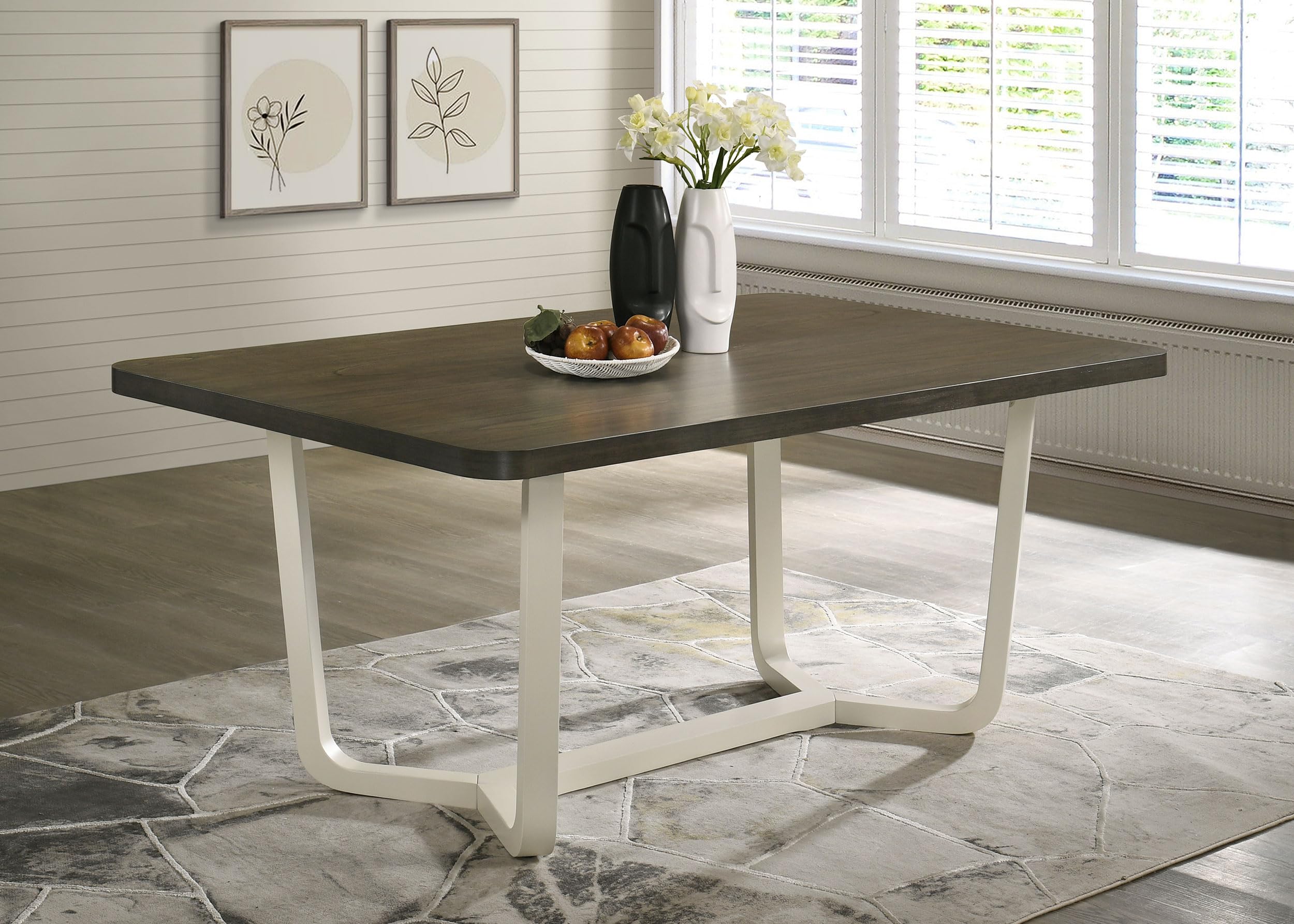 Coaster Home Furnishings Biloxi Rectangular Wood Dining Table - Thumbnail 3