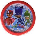 4SGM PJ Masks 10 Round Wall Clock Standard, Multicolor