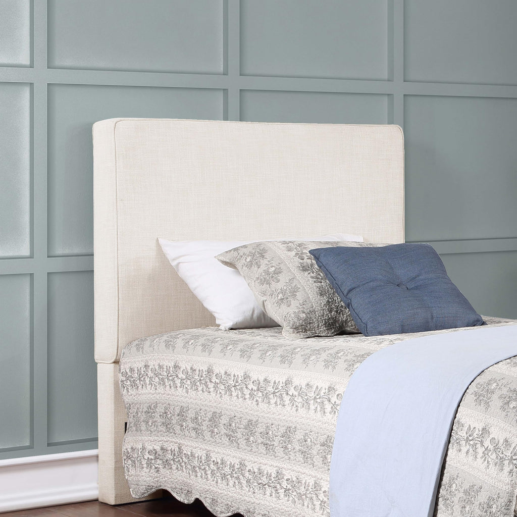 Coaster Home Furnishings Kosmo Transitional 46-inch Fabric Upholstered Panel Headboard for Bedroom Twin Size Sand 315993T