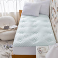 Hansleep Memory Foam Mattress Pad Twin, Cooling Twin Size Mattress Topper With Deep Pocket, Breathable Simple Bed Mattress Cover