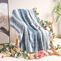 Woomer [5 Year Warranty Electric Heated Throw Blanket (50'X 60'), Eco-Friendly Faux Fur&Soft Sherpa,Fast Heating Blanket With