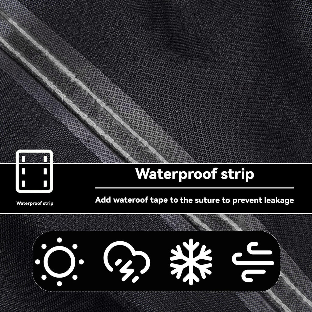 Outdoor Prep Table Cover- Heavy Duty Waterproof Cover For Outdoor Wicker Bar Cart, Compatible With 48 Inch Outdoor Beverage Serv