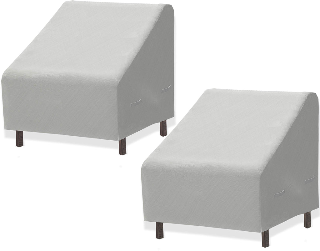 2 Pk - Simplehouseware Patio Lounge Deep-Seat Sofa Cover, 32 X 39 X 29 Inches