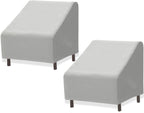 2 Pk - Simplehouseware Patio Lounge Deep-Seat Sofa Cover, 32 X 39 X 29 Inches