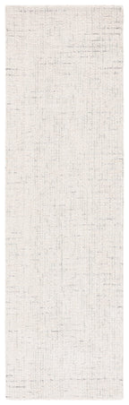 Safavieh Abstract Collection Runner Rug - 2'3'' X 14', Ivory & Light Grey, Handmade Wool, Ideal For High Traffic Areas In Living