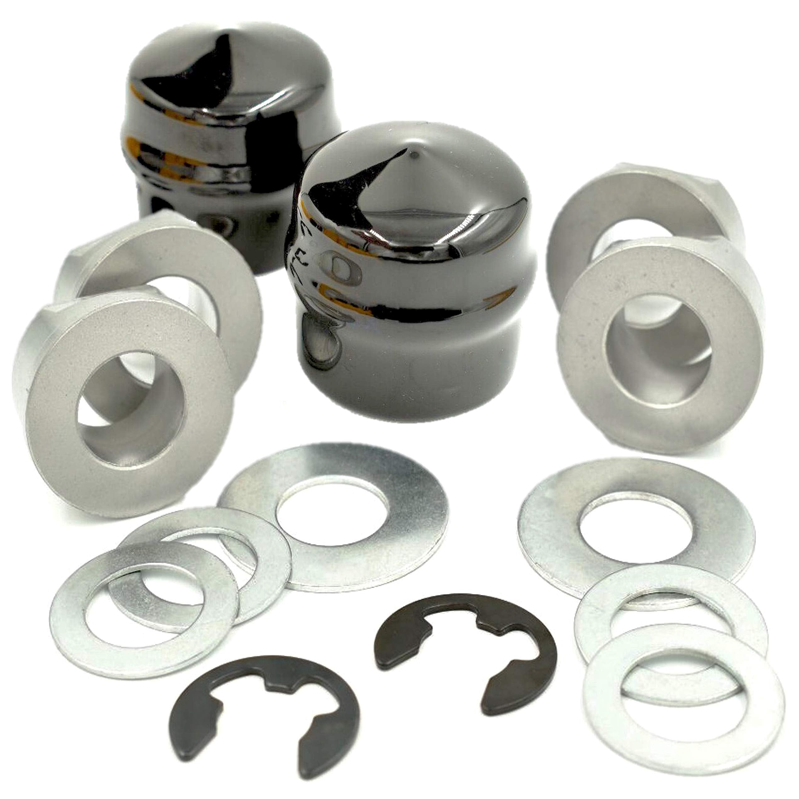 Hd Switch Front Wheel Bearing Bushing & Hardware Rebuild Kit Replaces Husqvarna Craftsman Ayp Poulan Huskee Weed Eater Roper Ryo