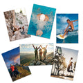 Custom Photo Prints Personalized Photo Gifts Standard Size Glossy - Set of 6,12,20pcs - UNFRAMED-Gift Wrapping Available (8 * 10