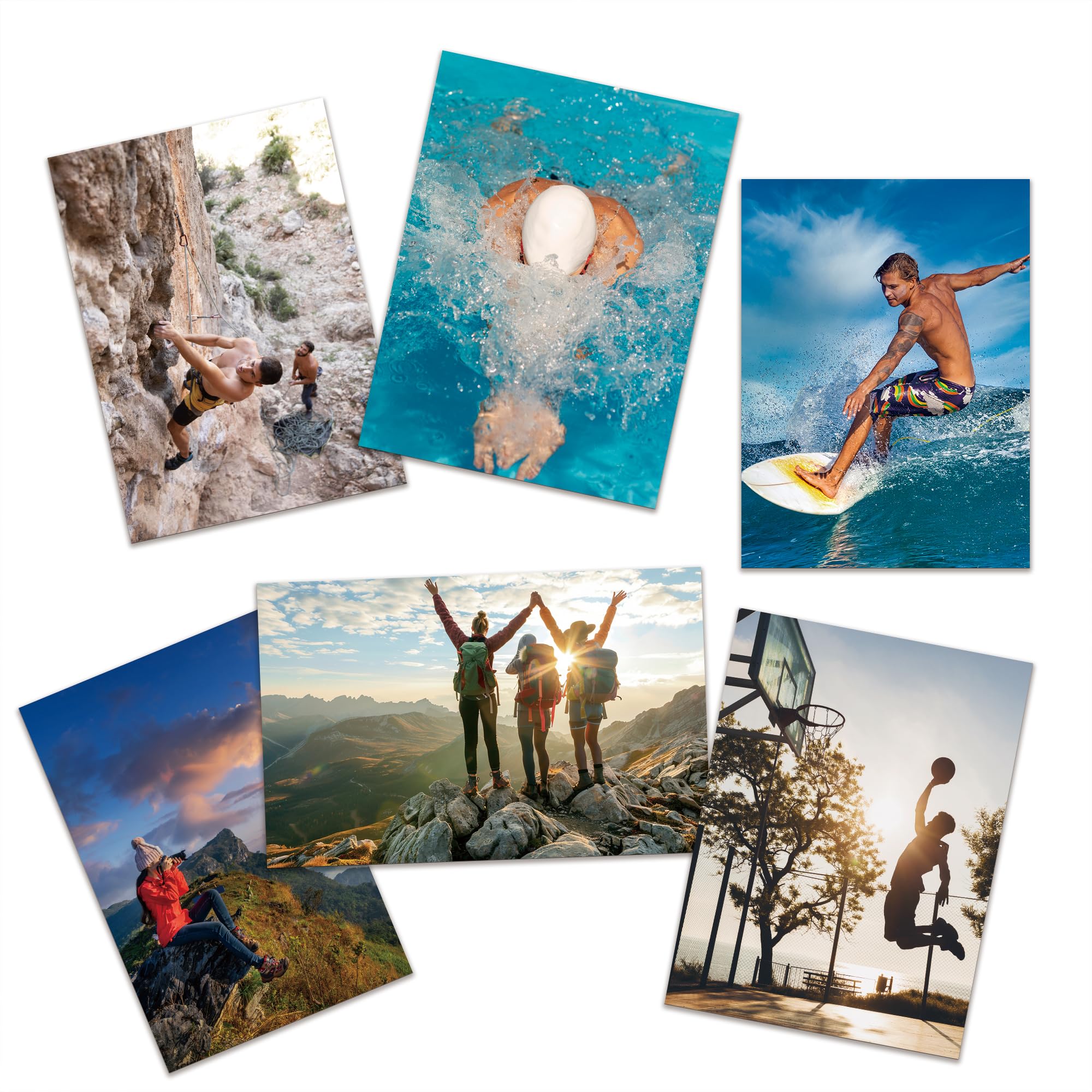 Custom Photo Prints Personalized Photo Gifts Standard Size Glossy - Set of 6,12,20pcs - UNFRAMED-Gift Wrapping Available (5 * 7 