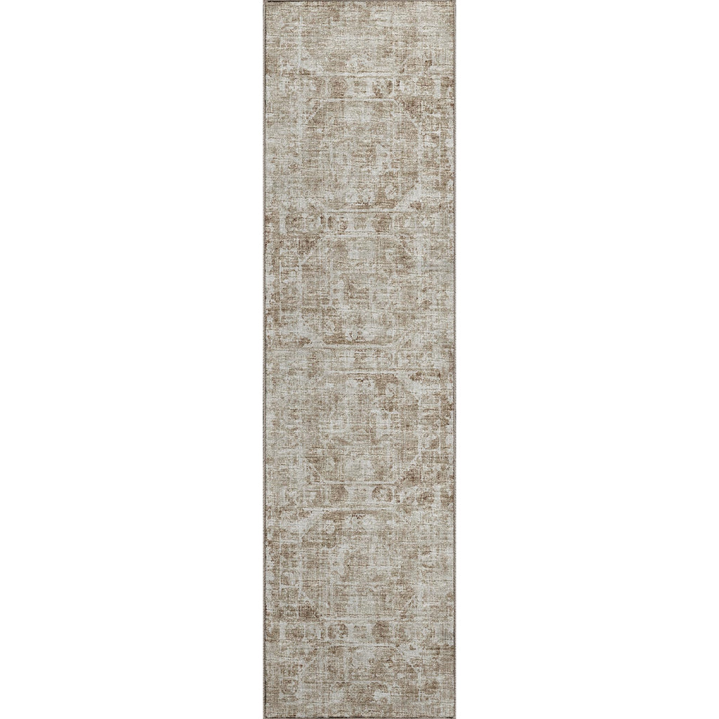Aberdeen AB2 Taupe 2'3' x 7'6' Runner Rug