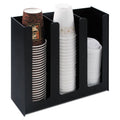 Vertiflex 3-Column Cup And Lid Holder Organizer