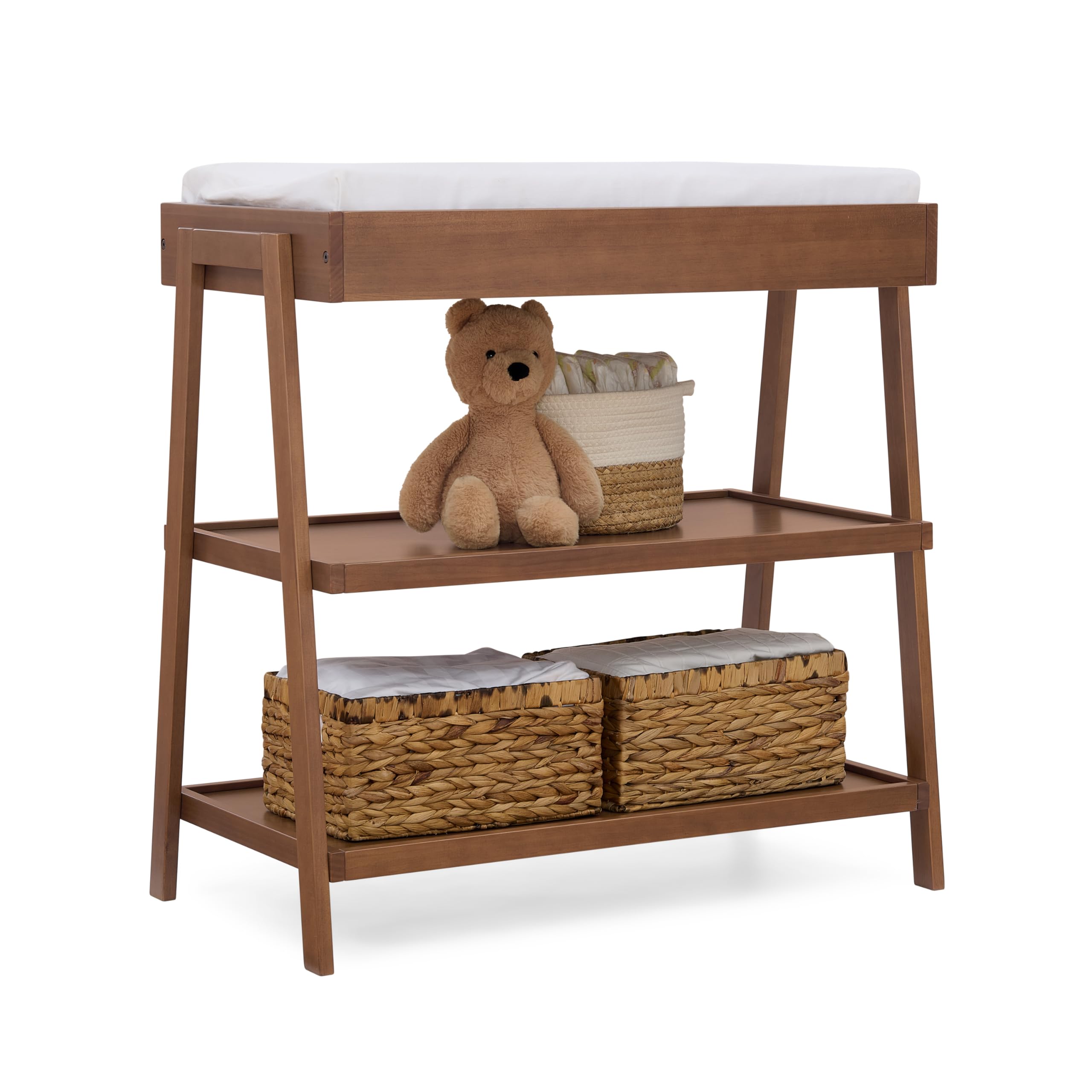 Delta Children Scout Changing Table, Chestnut