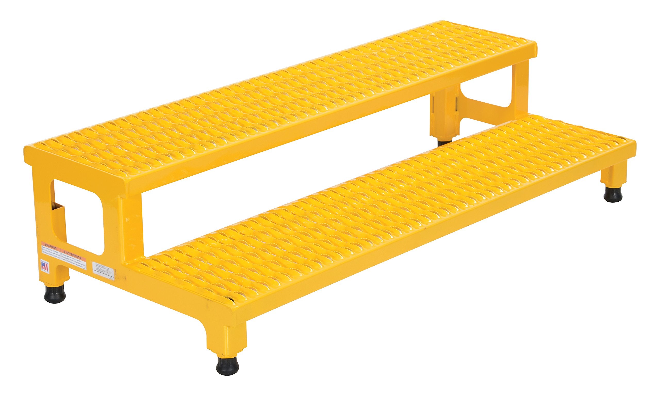 Vestil Asp-48 Adjustable Step Mate Stand, Steel, 48' Width, 24' Depth, 500 Lbs Capacity