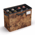 Varhomax Shoe Organizer Box for Closet, Small Fabric Storage Basket